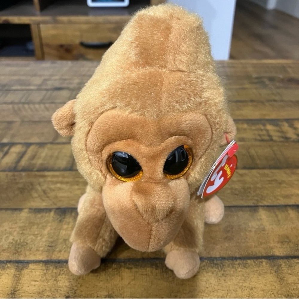 Beanie Boos  Monroe the brown monkey stuffed anima